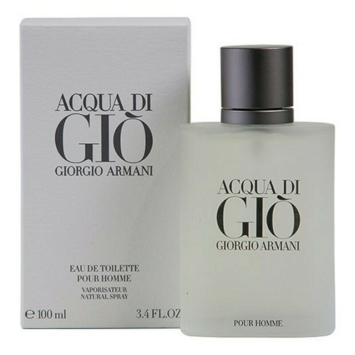 Men's Perfume Giorgio Armani EDT in elegant bottle and packaging, 100 ml Eau de Toilette for men.