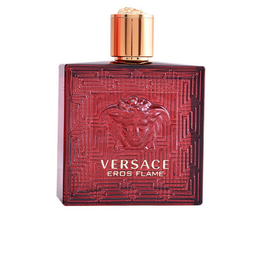 Men's Perfume Eros Flame Versace EDP EDP in a distinctive red bottle.