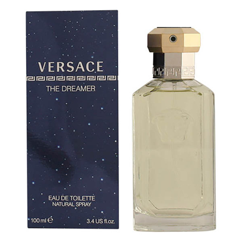 Men's Perfume Versace 8015150274166 EDT 100 ml by Versace in a stylish bottle and box design.
