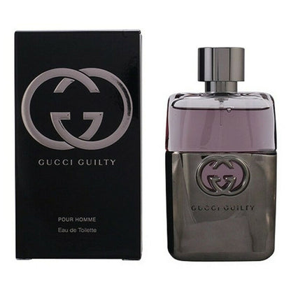 Men's Perfume Gucci EDT bottle and packaging of Gucci Guilty Homme Eau de Toilette.
