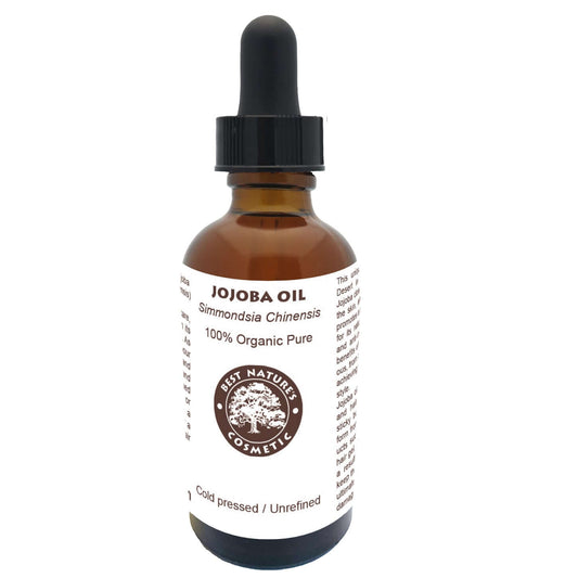 Jojoba Oil (Organic, cold pressed, unrefined)
